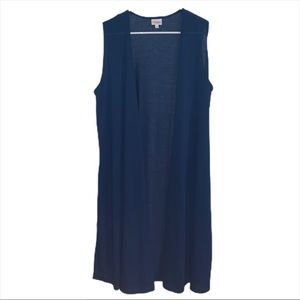 Lularoe Joy Sleeveless Duster Size Medium